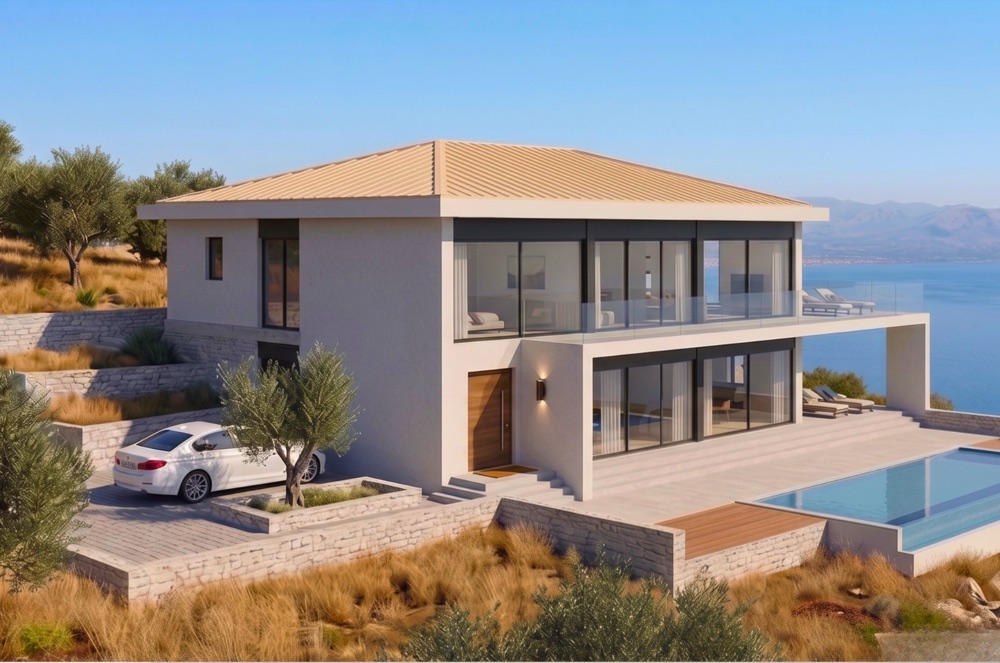 Plot with building license, Loutraki